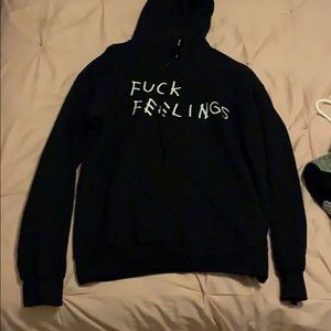 fuck feelings hoodie